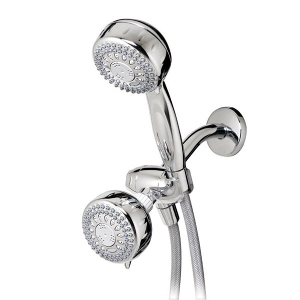 Waterpik Multi Function Dual Shower Head & Reviews Wayfair